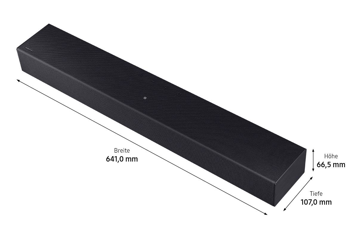 C-Soundbar HW-C440G schwarz Bluetooth optischer Eingang