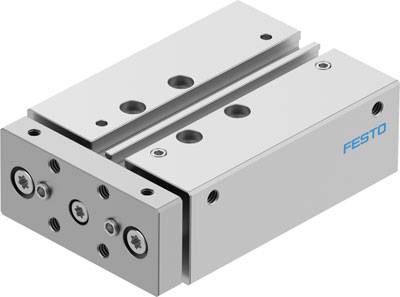 FESTO Pneumatikschlitten mit seitlichen Befestigungslöchern.