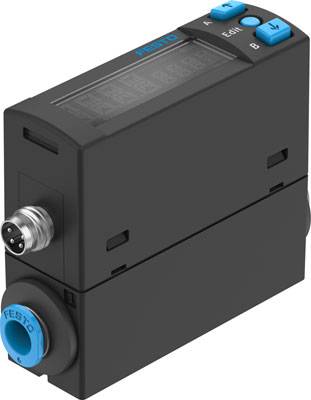 FESTO Durchfluss-Sensor SFAH-5B-Q6S-PNLK-PNVBA-M8 8158414 Betriebsspannung (Bereich): 22 - 26 V/DC