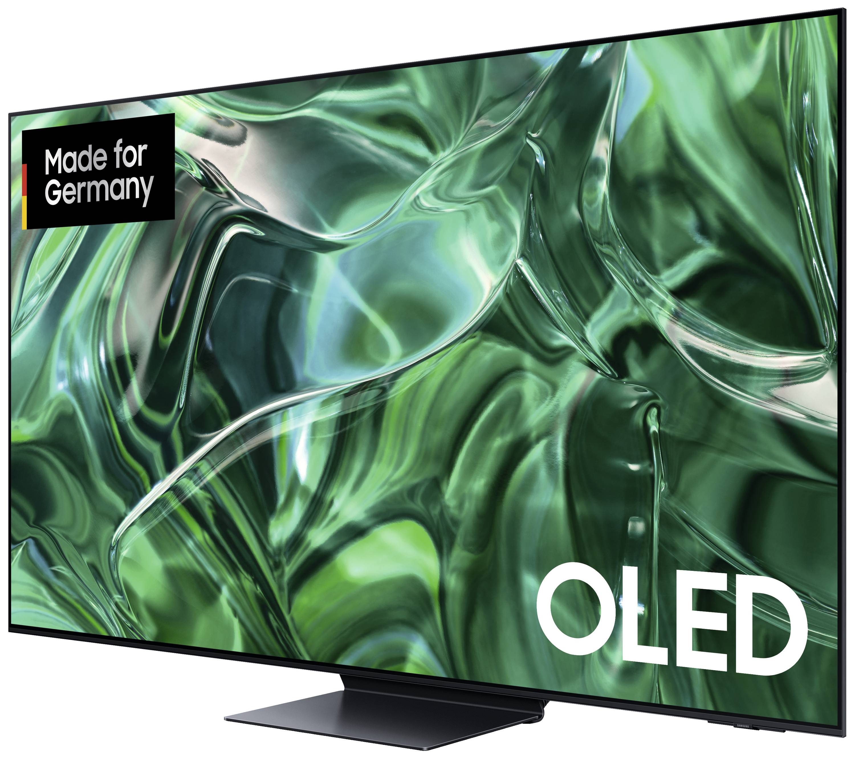 Samsung GQ77S95CATXZG OLED-TV 195cm 77 Zoll EEK F (A - G) CI+, DVB-C, DVB-S2, DVB-T2 HD, UHD, WLAN, Smart TV Titan-Schwarz