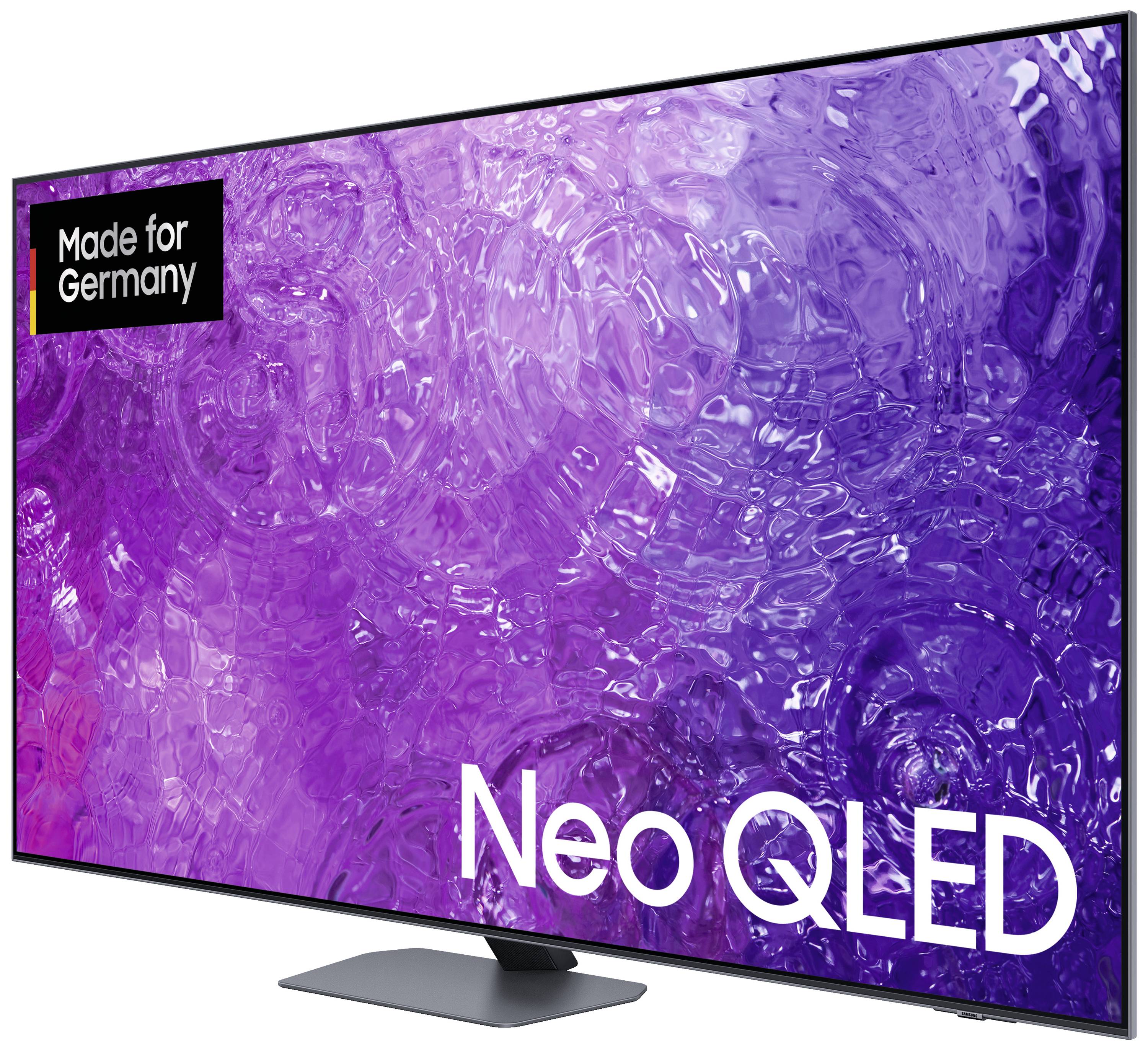 Samsung GQ75QN90CATXZG QLED-TV 189 cm 75 Zoll EEK F (A - G) UHD, QLED, CI+, DVB-C, DVB-S2, DVB-T2 HD, WLAN, Smart TV Carbon, Silber