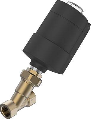 FESTO Schrägsitzventil 8111591 VZXA-B-TS6-20-M2-B1T-30-K-75-20-PM Gehäusematerial PA Dichtungsmaterial FPM 1St.