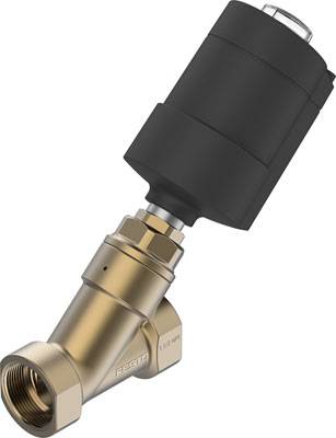 FESTO Schrägsitzventil 8111611 VZXA-B-TS7-1 1/2"-M2-B1T-9.3-K-75-20-PM Gehäusematerial PA Dichtungsmaterial FPM 1St.