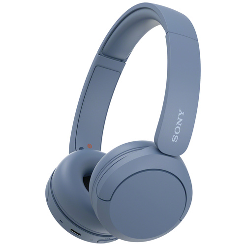 Sony WH-CH520 On Ear Headset Bluetooth® Stereo Blau Mikrofon-Rauschunterdrückung Batterieladeanzeig