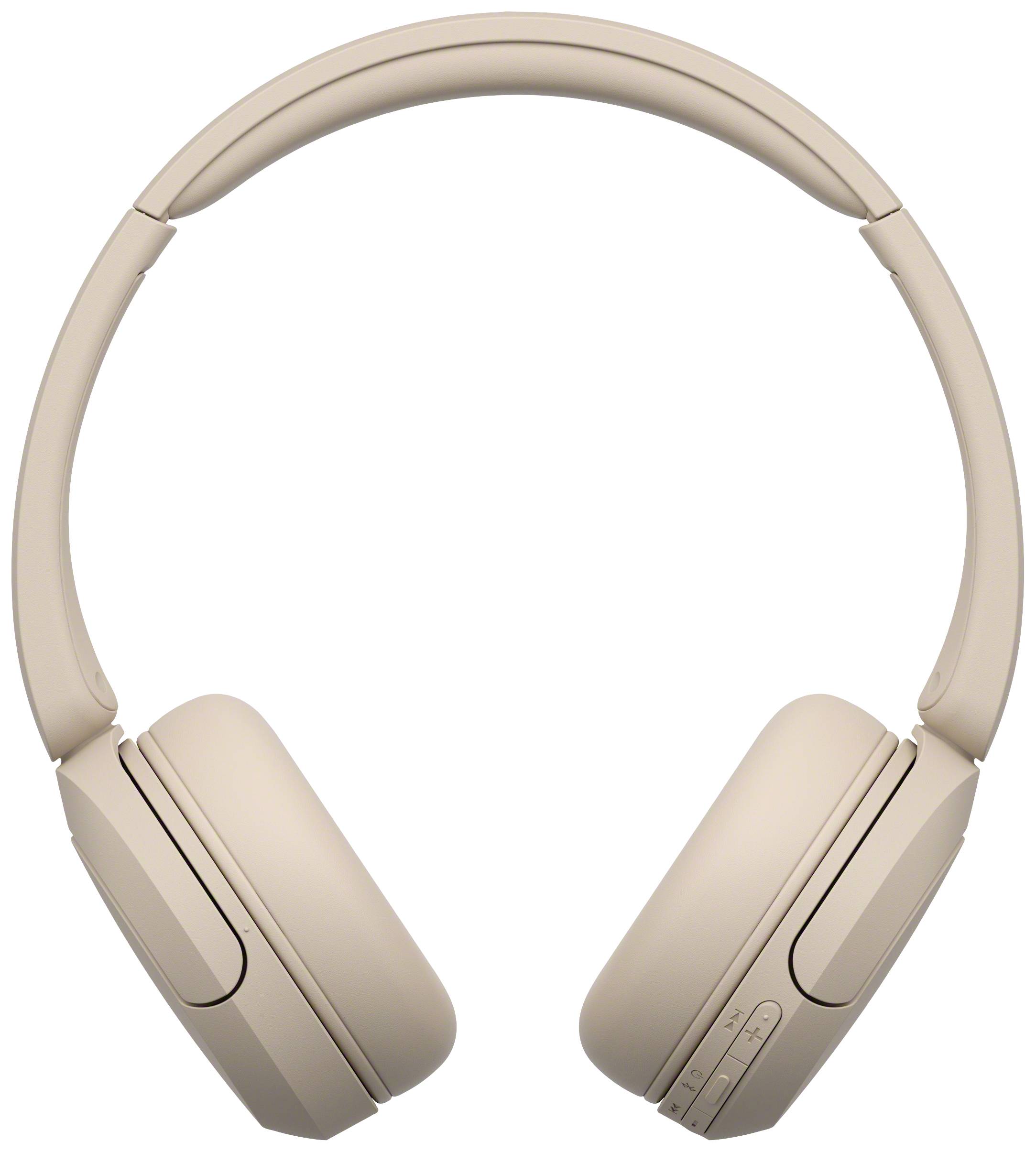 Sony WH-CH520 On Ear Headset Bluetooth® Stereo Beige Mikrofon-Rauschunterdrückung Batterieladeanzeige, Headset