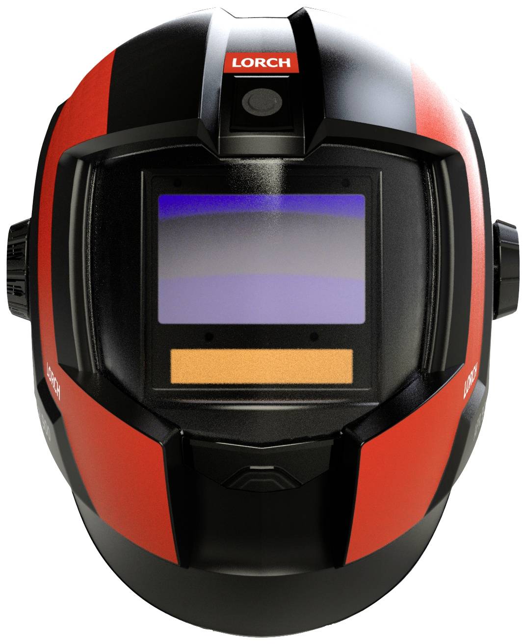 Lorch APR 900 553.1100.0 Schweißerschutzhelm EN 175 Schwarz, Rot