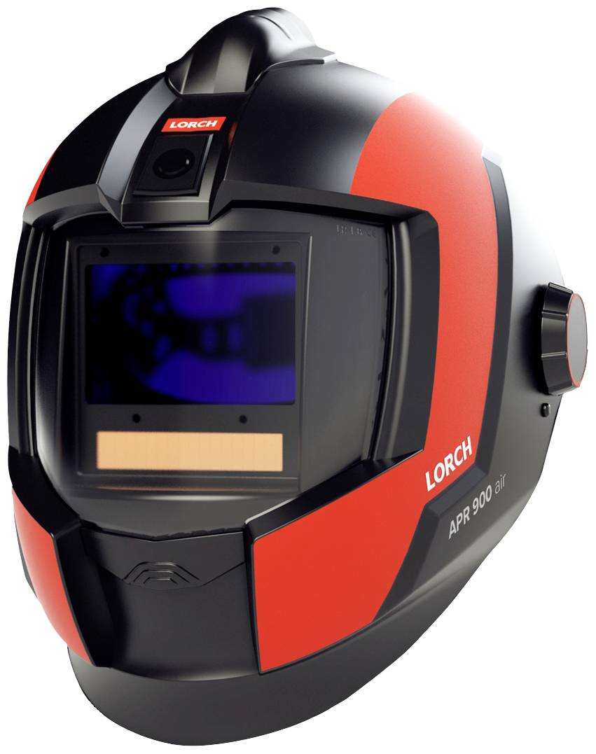 Lorch APR 900 air 553.1200.1 Schweißerschutzhelm EN 175, EN 12941 Schwarz, Rot