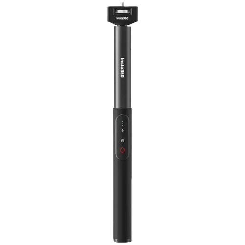 Insta360 CINSPHD/F Selfie Stick 1/4 Zoll Schwarz Für X3, integrierter Akku, 3D-Neiger, Blu