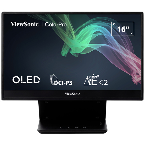 Viewsonic VP16-OLED LED-Monitor EEK B (A - G) 40.6cm (16 Zoll) 1920 x 1080 Pixel 16:9 1 ms Micro HDMI™, USB-C® OLED