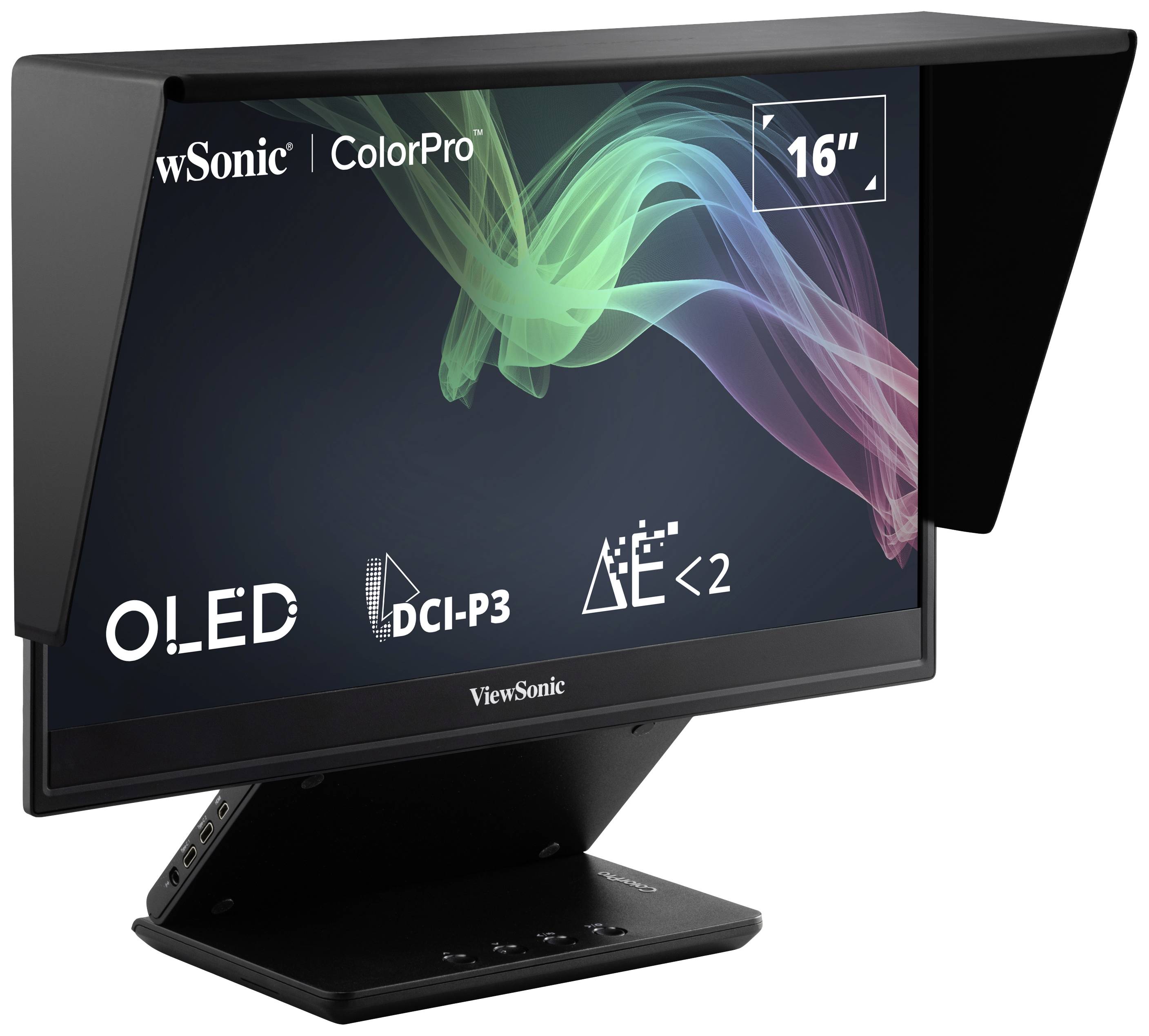 Viewsonic VP16-OLED LED-Monitor EEK B (A - G) 40.6 cm (16 Zoll) 1920 x 1080 Pixel 16:9 1 ms Micro H