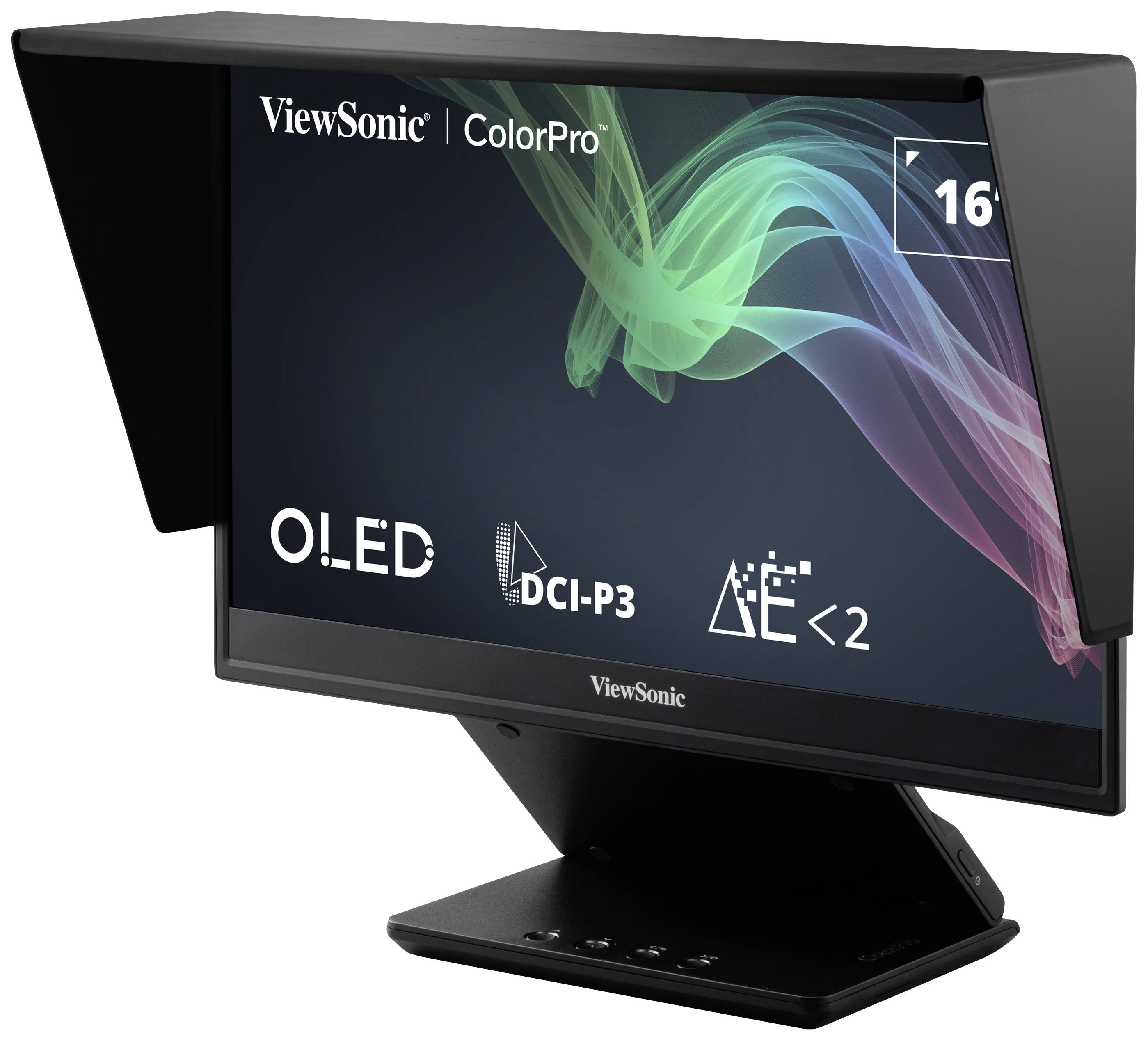 Viewsonic VP16-OLED LED-Monitor EEK B (A - G) 40.6 cm (16 Zoll) 1920 x 1080 Pixel 16:9 1 ms Micro H