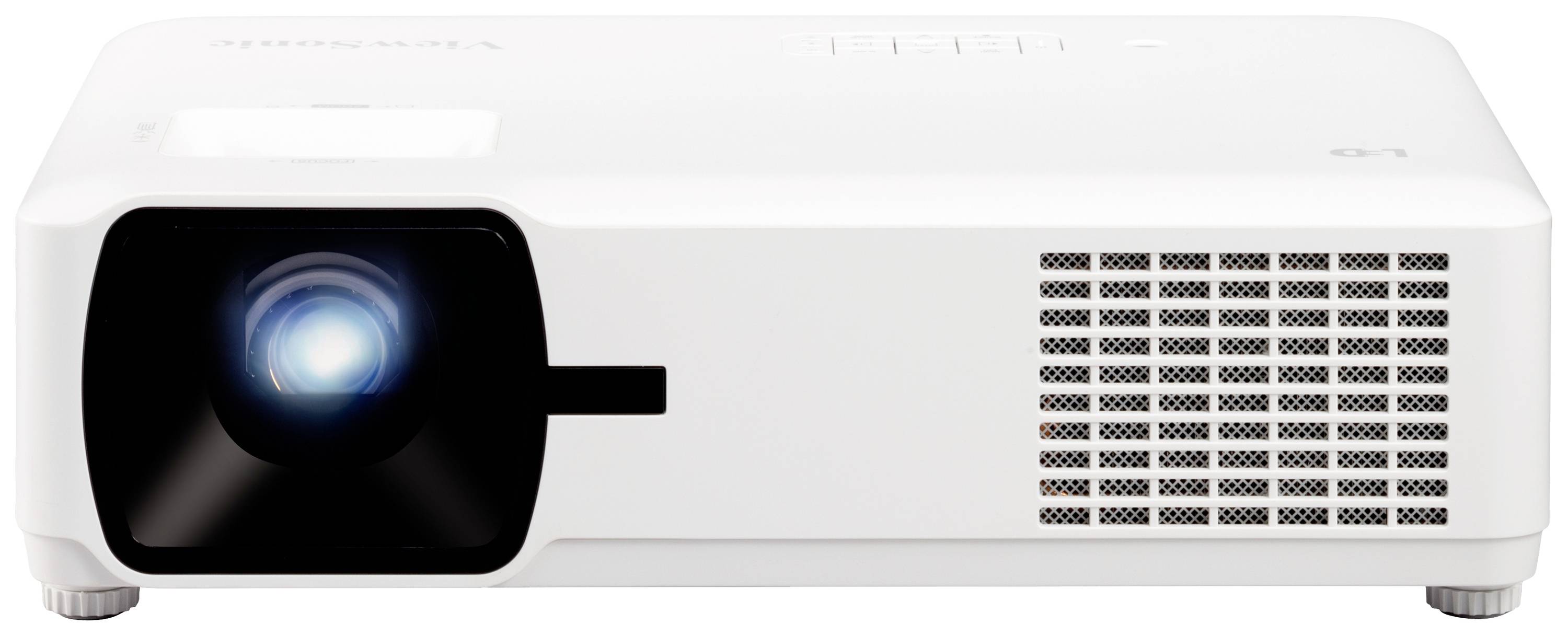 Viewsonic Beamer LS610WH LED 4000 ANSI-Lumen 1280 x 800 WXGA mit Fernbedienung, Zoom-Funktion, Inte