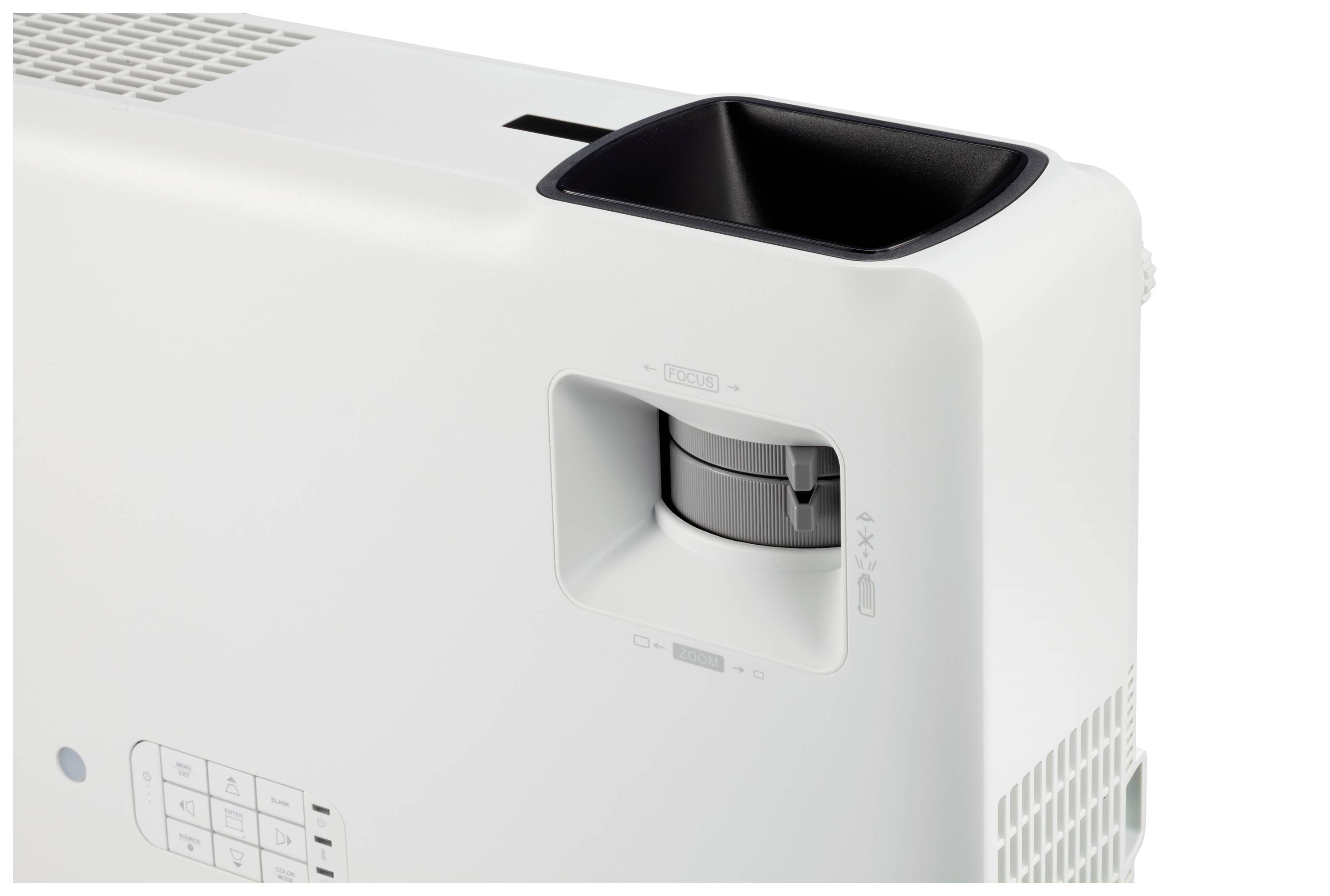 Viewsonic Beamer LS610WH LED 4000 ANSI-Lumen 1280 x 800 WXGA mit Fernbedienung, Zoom-Funktion, Inte