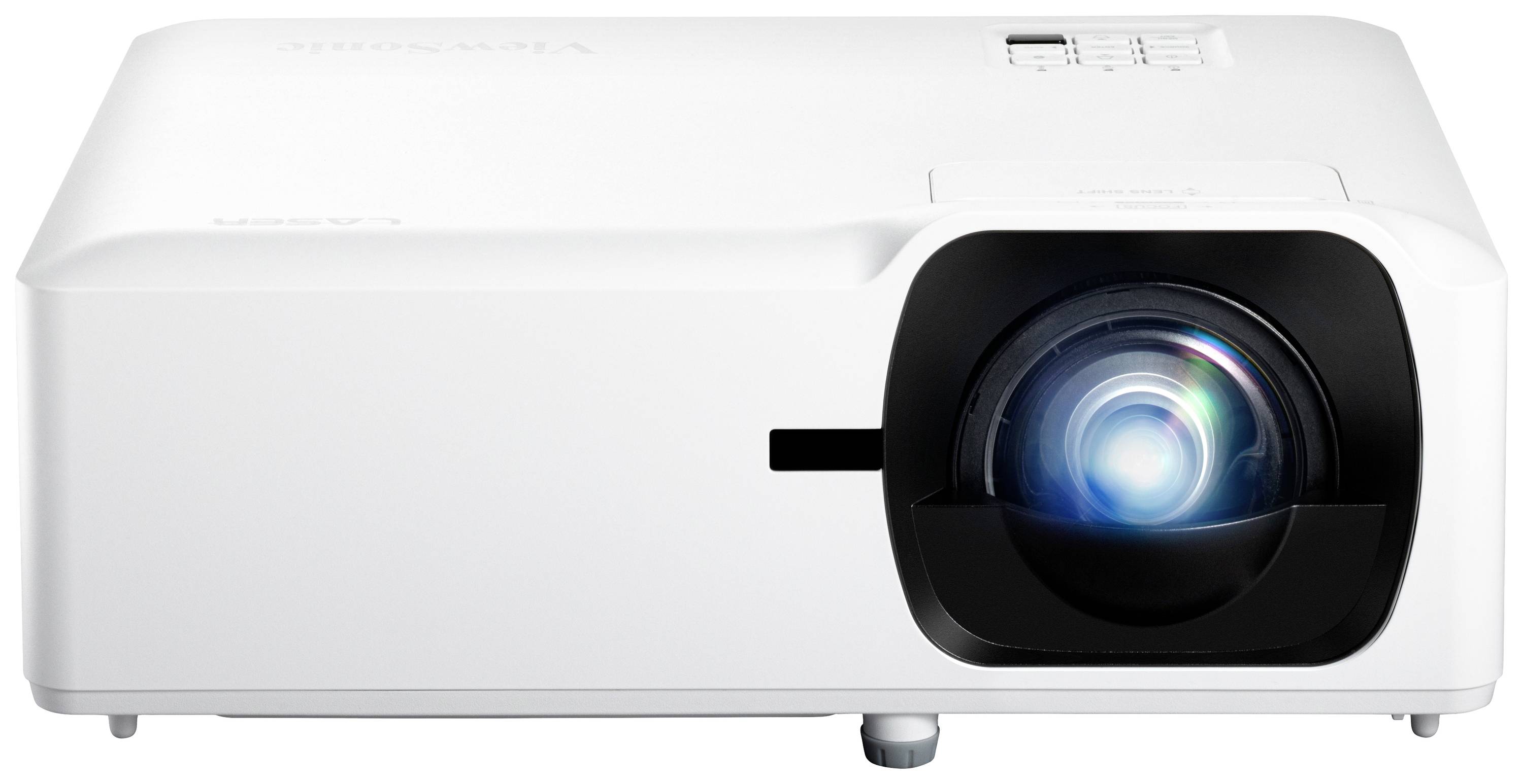 Viewsonic Beamer LS710HD Laser 4200 ANSI-Lumen 1920 x 1080 Full HD mit Fernbedienung, Zoom-Funktion, Integrierter Lautsprecher