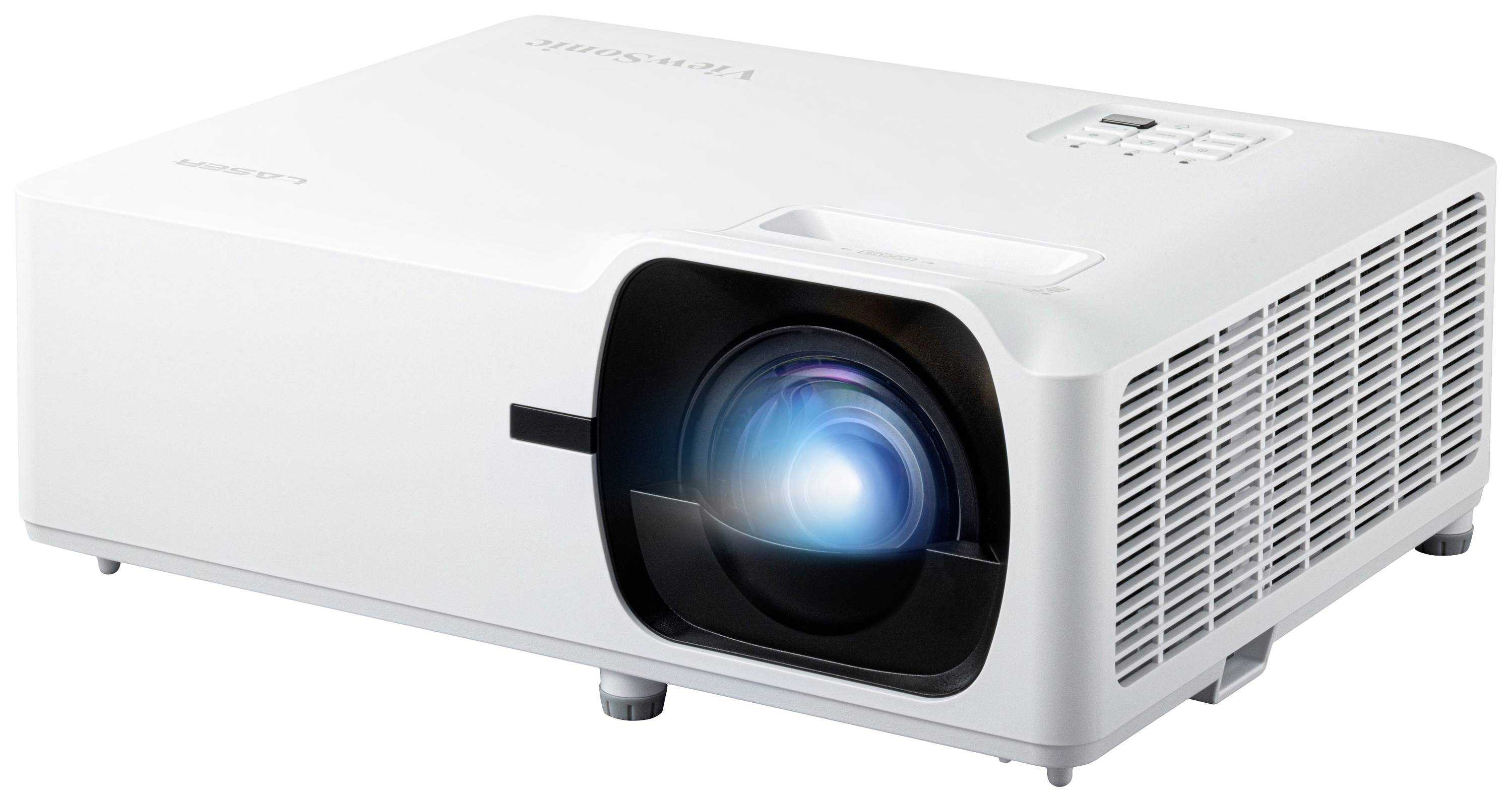 Viewsonic Beamer LS710HD Laser 4200 ANSI-Lumen 1920 x 1080 Full HD mit Fernbedienung, Zoom-Funktion, Integrierter Lautsprecher