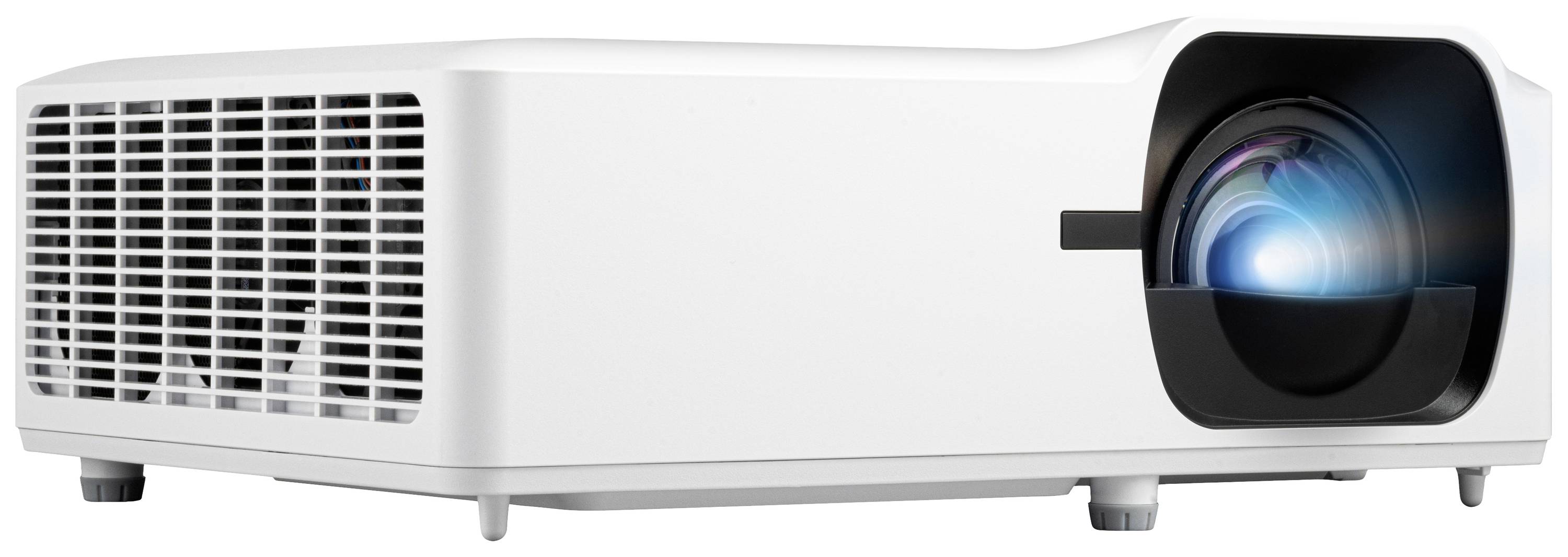 Viewsonic Beamer LS710HD Laser 4200 ANSI-Lumen 1920 x 1080 Full HD mit Fernbedienung, Zoom-Funktion, Integrierter Lautsprecher