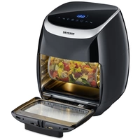 Severin FR 2446 Fritteuse 11l 2000W Heißluft-Funktion, Überhitzungsschutz Schwarz/Silber Severin FR 2446 Fritteuse 11l 2000W Heißluft-Funktion, Überhitzungsschutz Schwarz/Silber