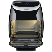 Severin FR 2446 Fritteuse 11l 2000W Heißluft-Funktion, Überhitzungsschutz Schwarz/Silber Severin FR 2446 Fritteuse 11l 2000W Heißluft-Funktion, Überhitzungsschutz Schwarz/Silber