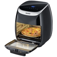 Severin FR 2446 Fritteuse 11l 2000W Heißluft-Funktion, Überhitzungsschutz Schwarz/Silber Severin FR 2446 Fritteuse 11l 2000W Heißluft-Funktion, Überhitzungsschutz Schwarz/Silber