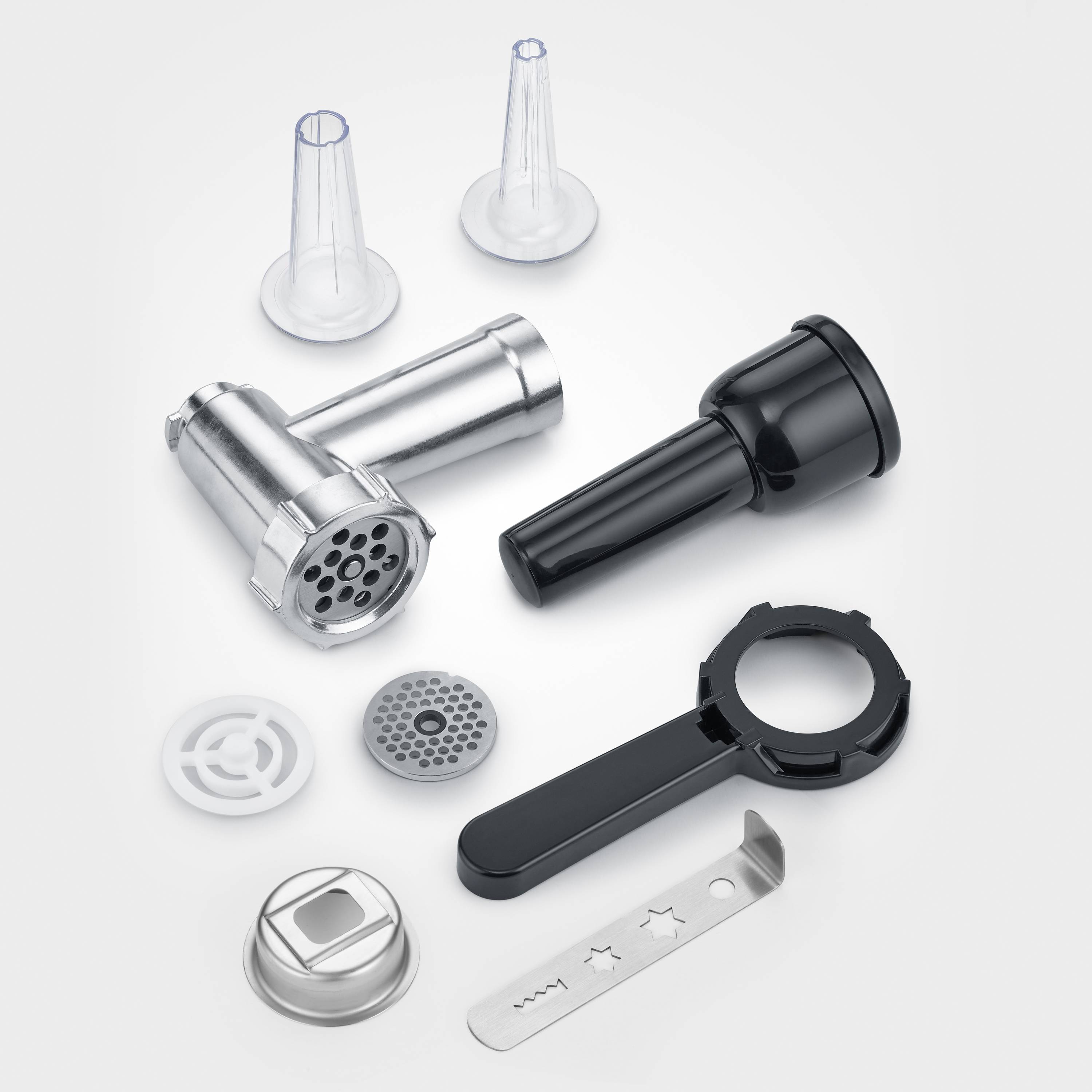 Severin KM 3897 Küchenmaschine 1000 W Edelstahl, Schwarz (matt)