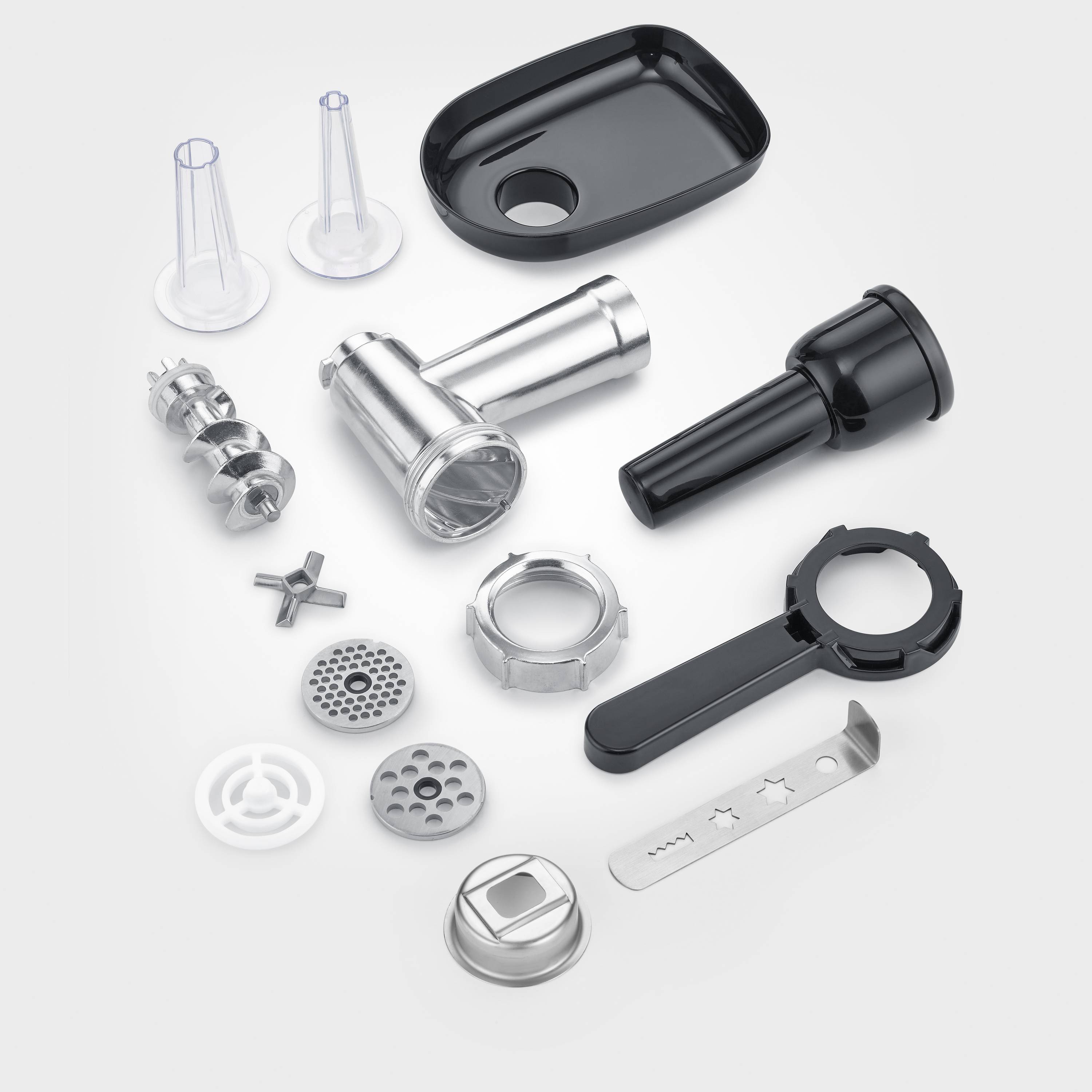 Severin KM 3897 Küchenmaschine 1000 W Edelstahl, Schwarz (matt)