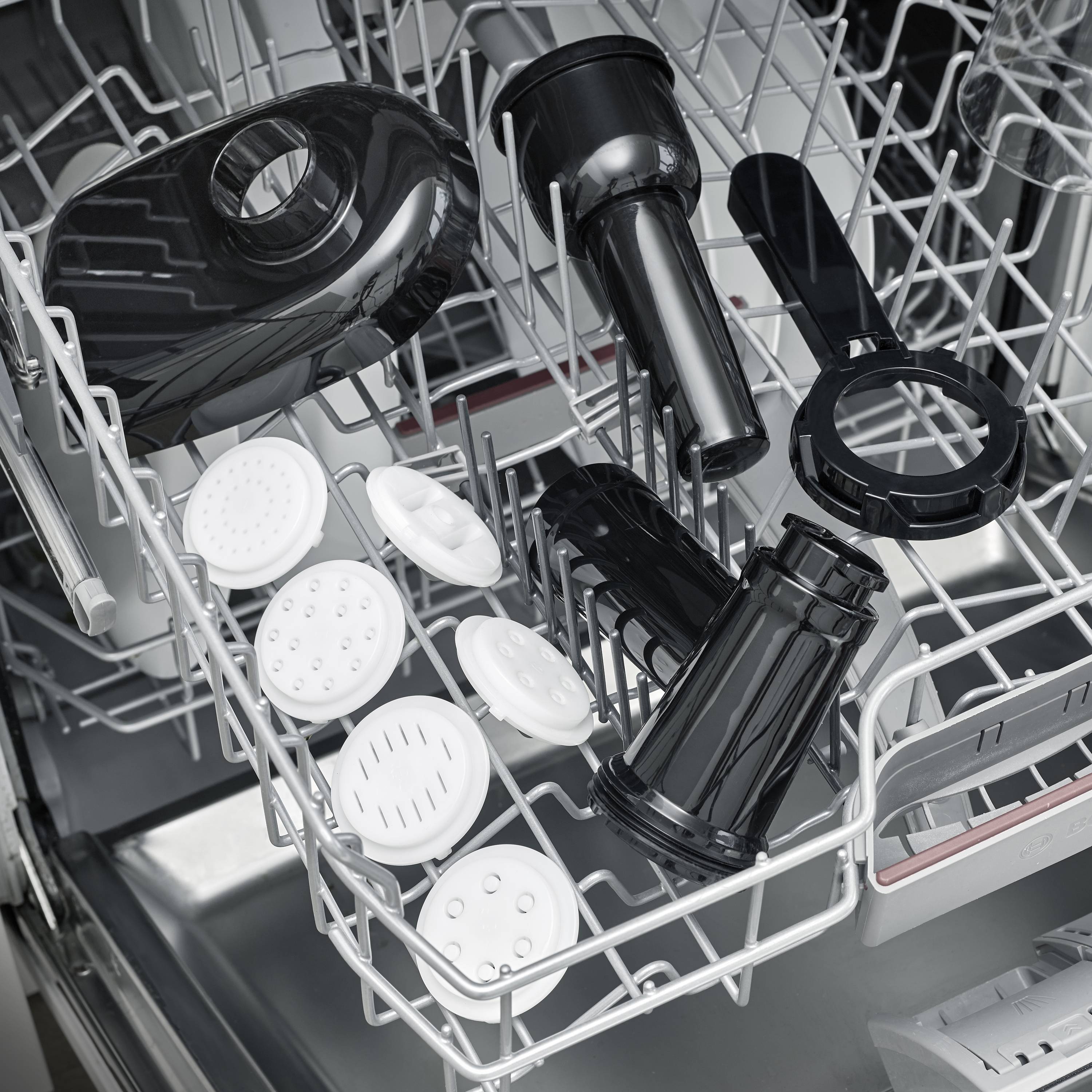 Severin KM 3897 Küchenmaschine 1000 W Edelstahl, Schwarz (matt)