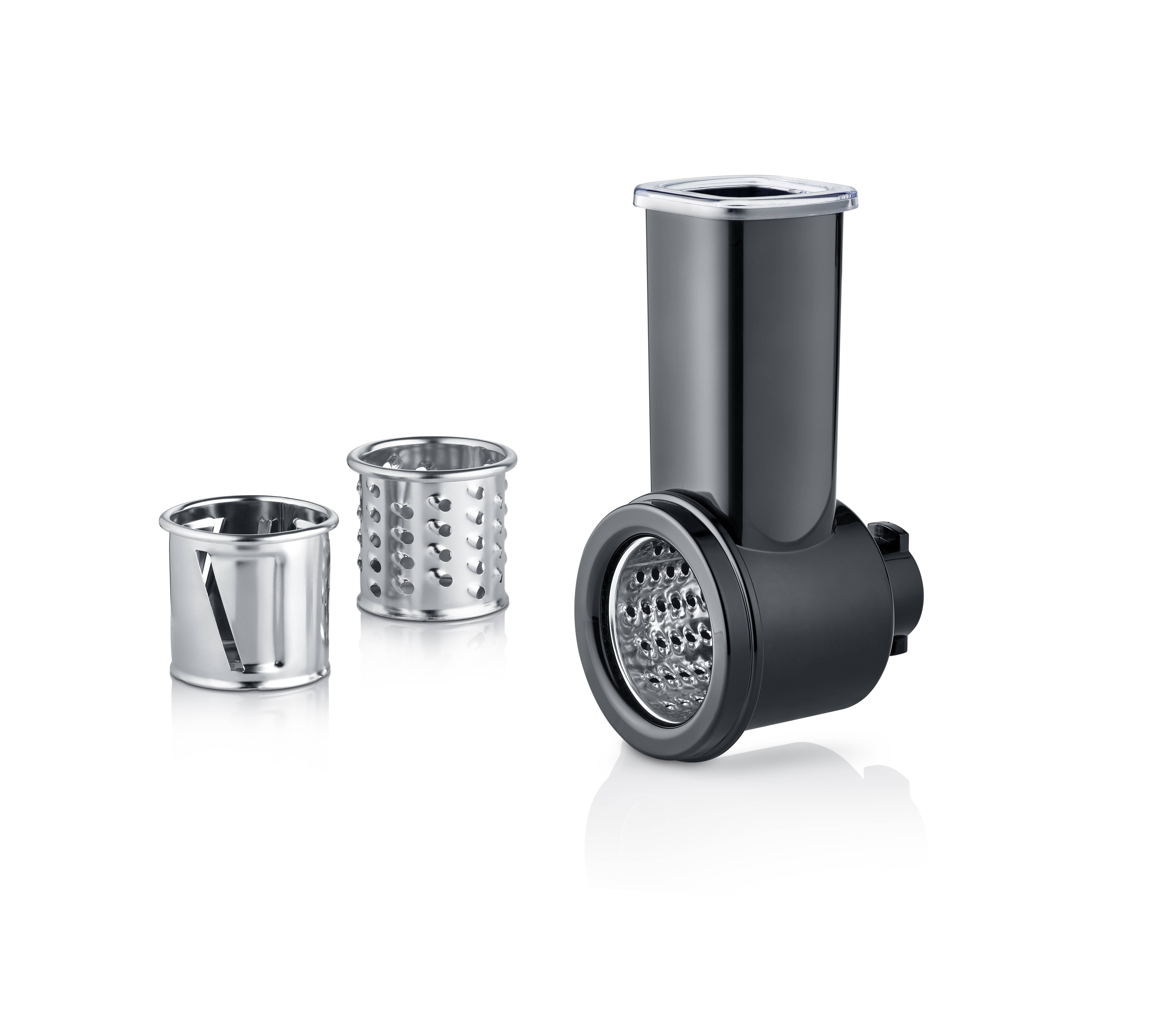 Severin KM 3897 Küchenmaschine 1000 W Edelstahl, Schwarz (matt)