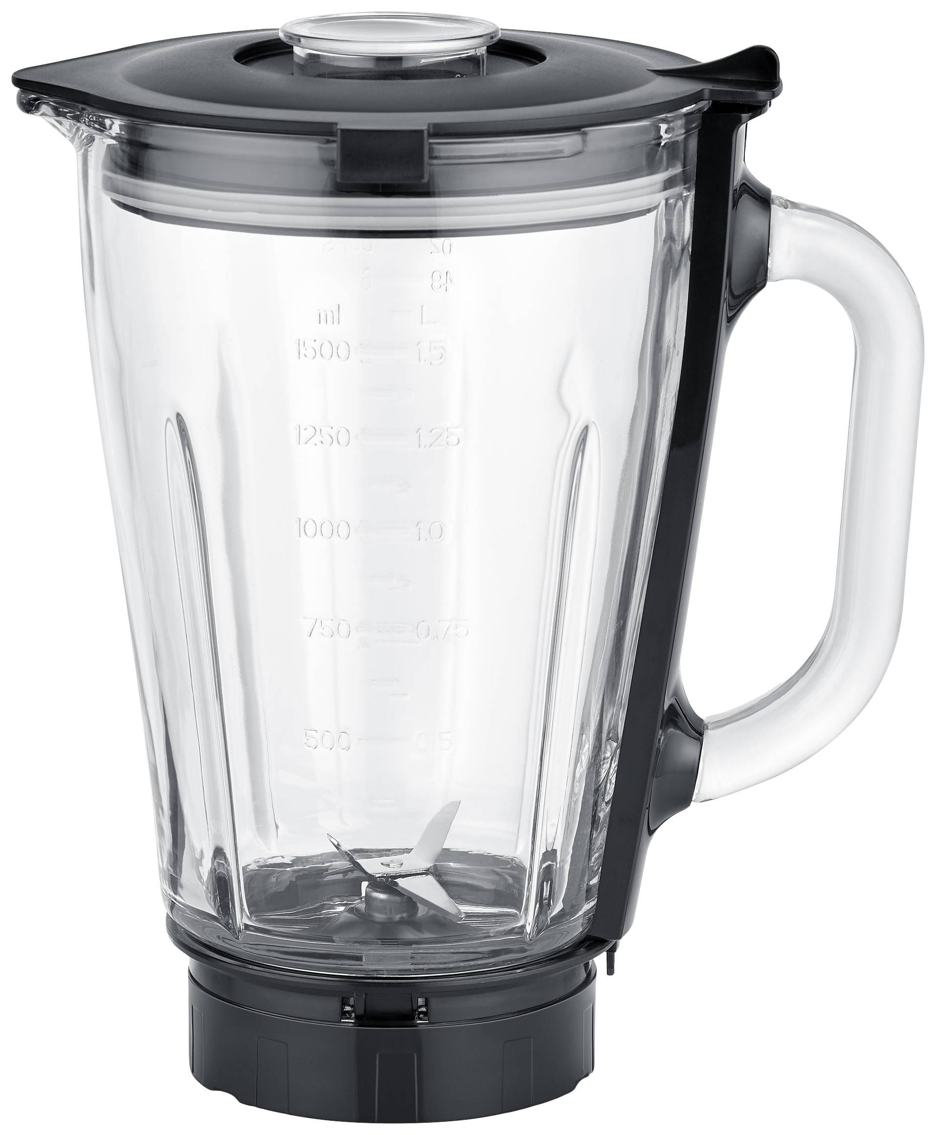 Severin KM 3897 Küchenmaschine 1000 W Edelstahl, Schwarz (matt)