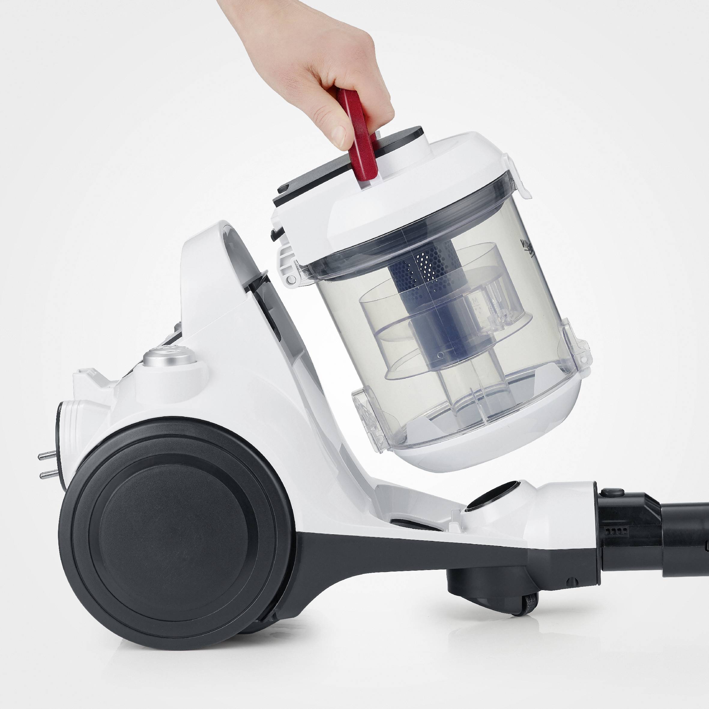 Severin CY 7106 CY 7106 Handstaubsauger Beutellos, Zyklon-Technik