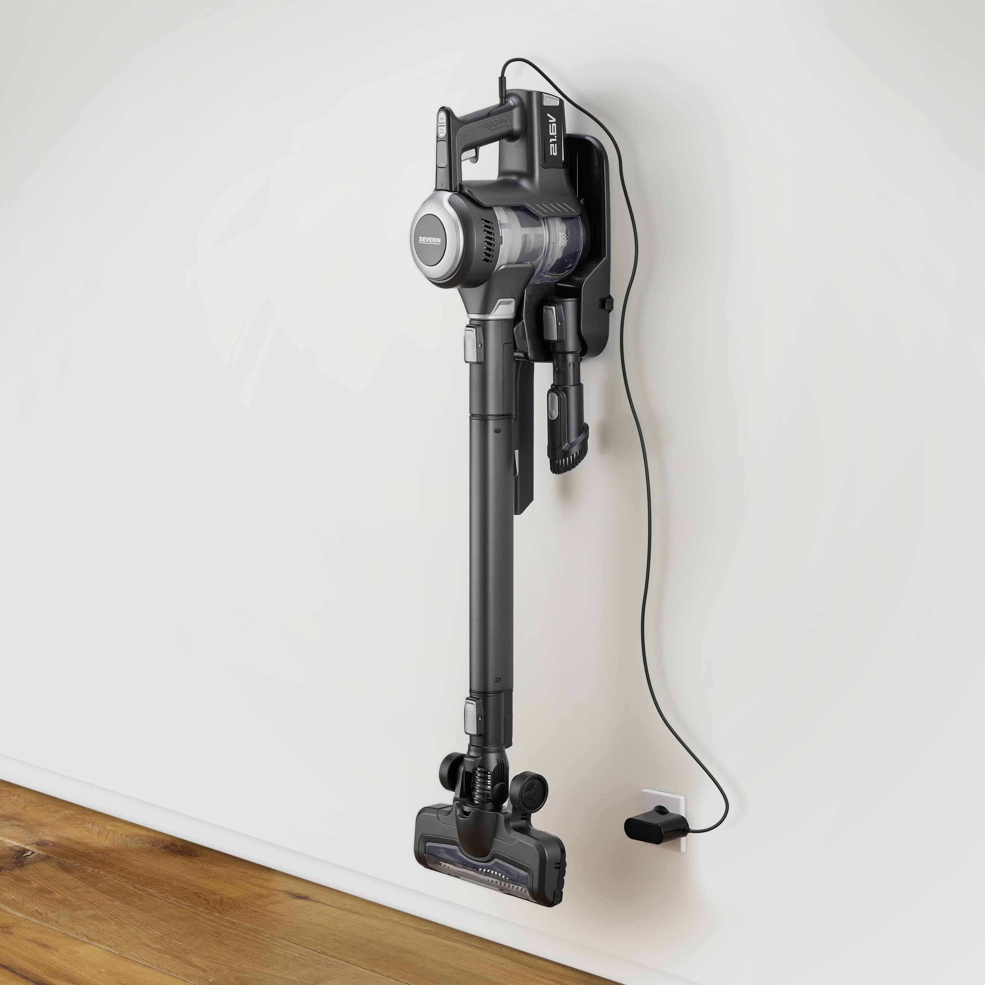 Severin HV 7155 HV 7155 Akku-Handstaubsauger 21.6V Beutellos, inkl. Akku