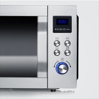 Severin MW 7777 Mikrowelle Edelstahl, Schwarz (matt) 900W Grillfunktion Severin MW 7777 Mikrowelle Edelstahl, Schwarz (matt) 900W Grillfunktion