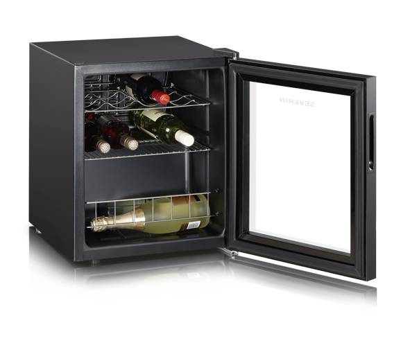 Severin KS 9889 Weinkühlschrank 46l EEK: G (A - G) Schwarz
