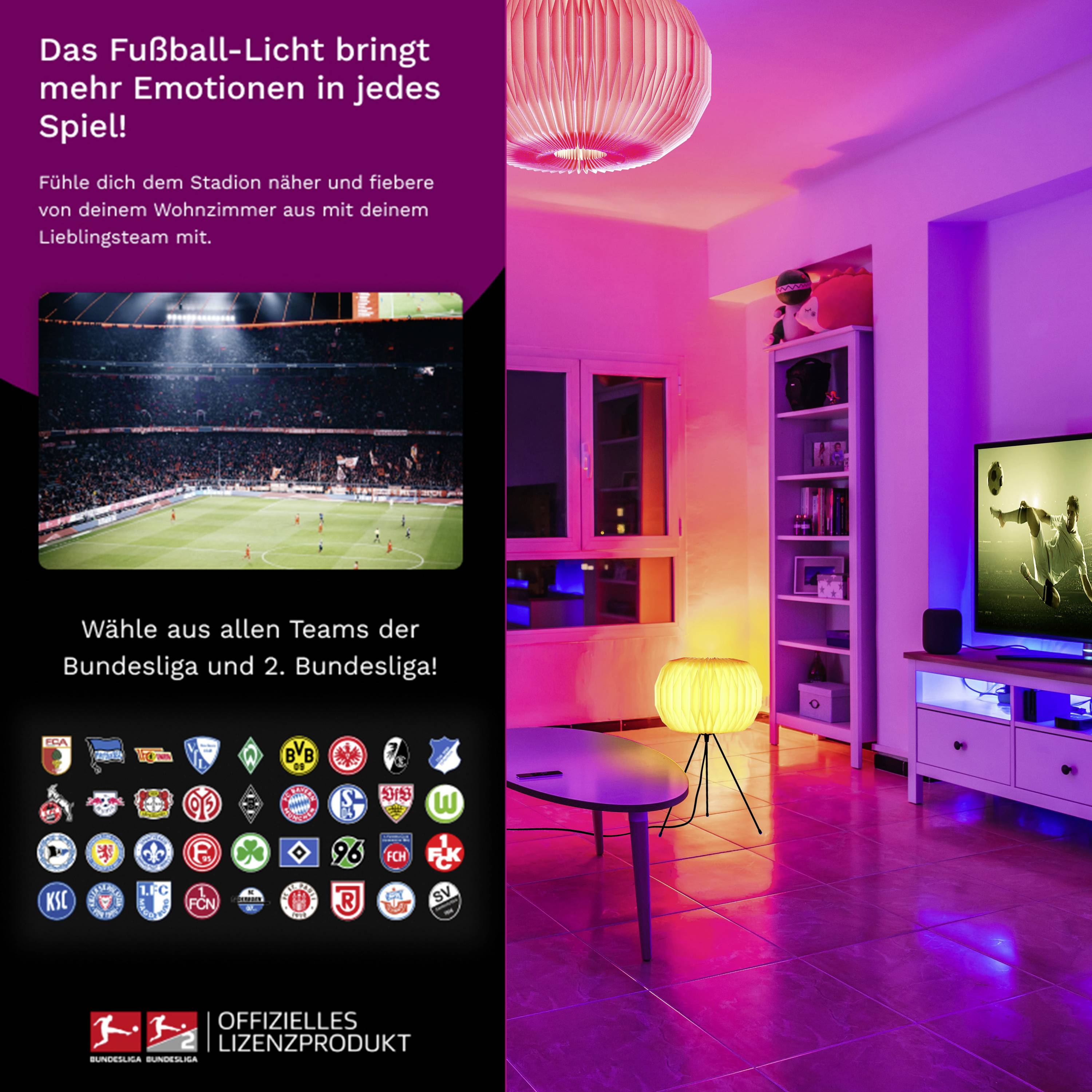 Just Light LED-Leuchtmittel EEK: G (A - G) E27 10W RGB, Warmweiß bis Neutralweiß