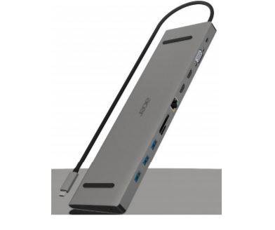 Acer USB-C® Dockingstation Type-C Dockingstation ACG-DCK-C1 Passend für Marke Dockingstations: Acer USB-C® Power Delivery, integrierter Kartenles