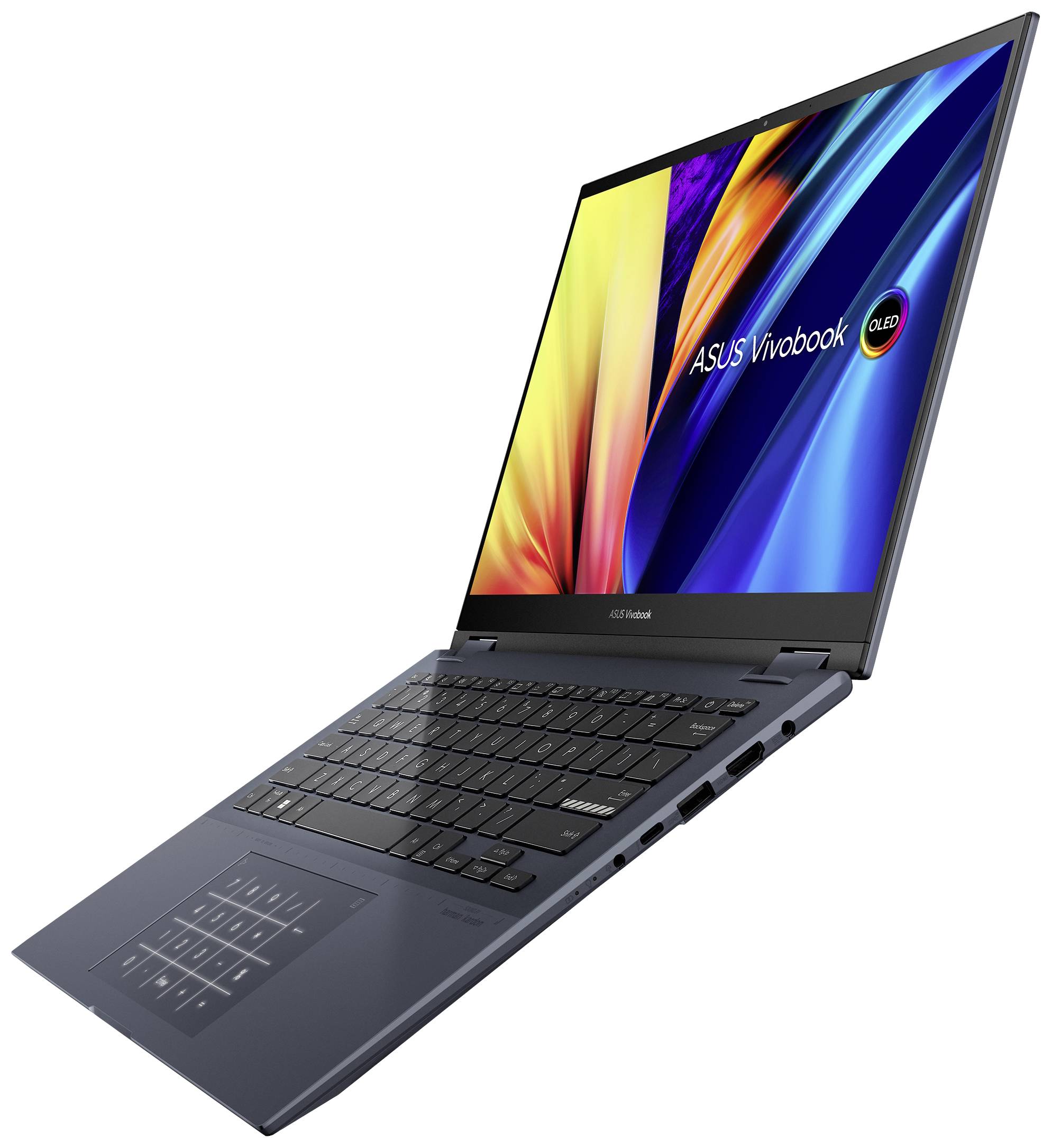 Asus 2-in-1 Notebook / Tablet VivoBook S14 Flip OLED TP3402ZA-KN266X 35.6 cm (14 Zoll) WQXGA+ Intel® Core™ i5 i5-12500H 16 GB RAM 512 GB SSD Deut