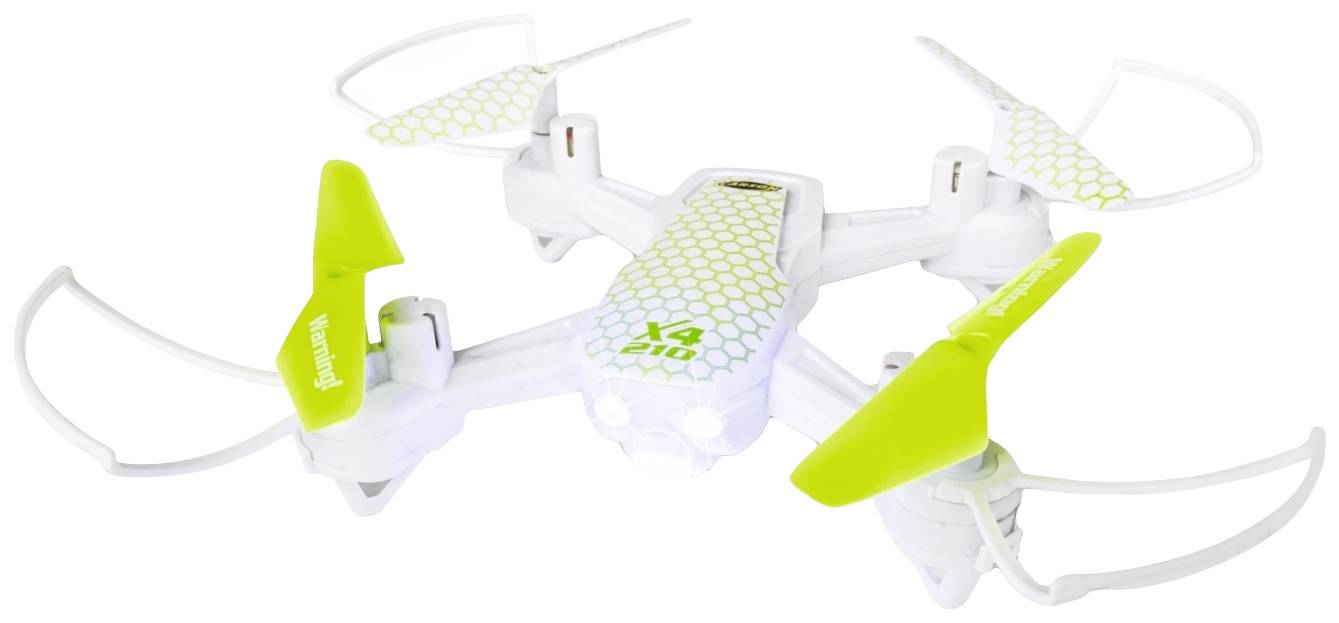 Carson Modellsport X4 Quadcopter 210 2.4G 100% RTF Quadrocopter RtF Weiß