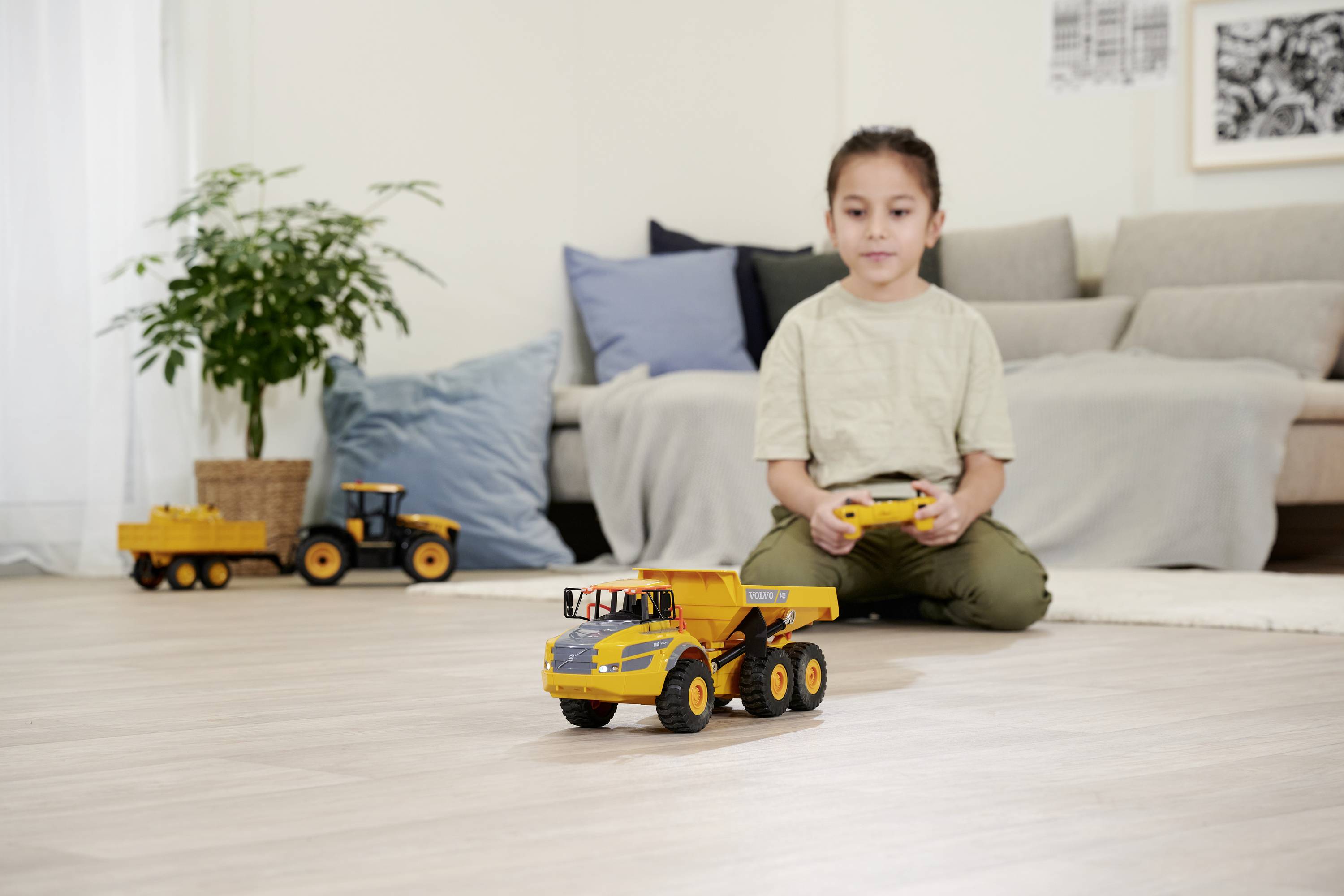 Carson Modellsport 907669 1:20 Muldenkipper Volvo A40G 100% RTR 1:20 Elektro RC Einsteiger Funktionsmodell 100% RtR