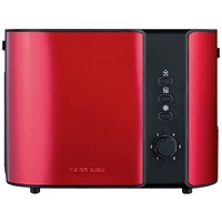 Severin AT 2217 Toaster kabelgebunden, mit Brötchenaufsatz Rot (metallic), Schwarz Severin AT 2217 Toaster kabelgebunden, mit Brötchenaufsatz Rot (metallic), Schwarz
