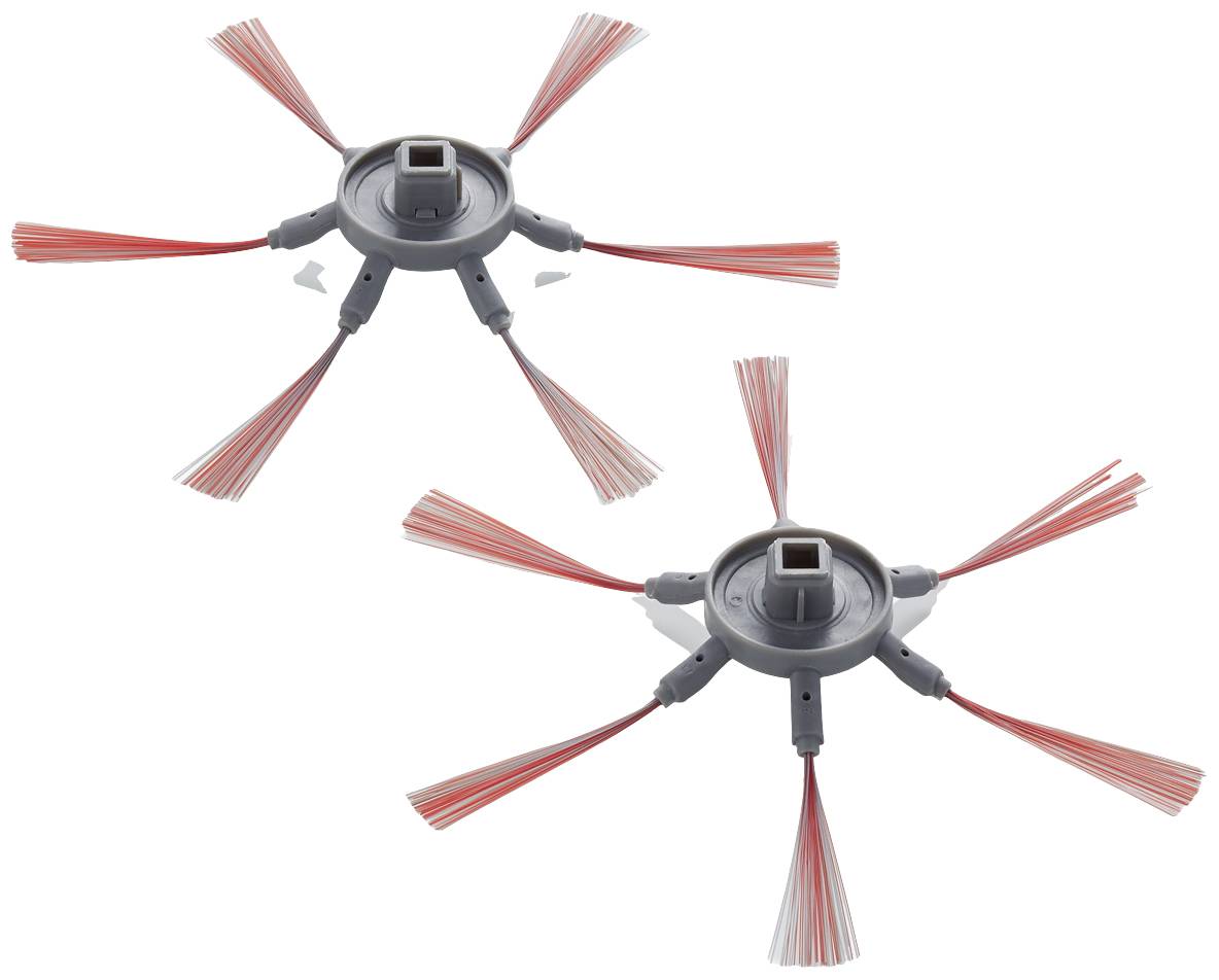 Severin RB 7025 Saugroboter Platin-Grau, Granat Rot, Schwarz inkl. Akku