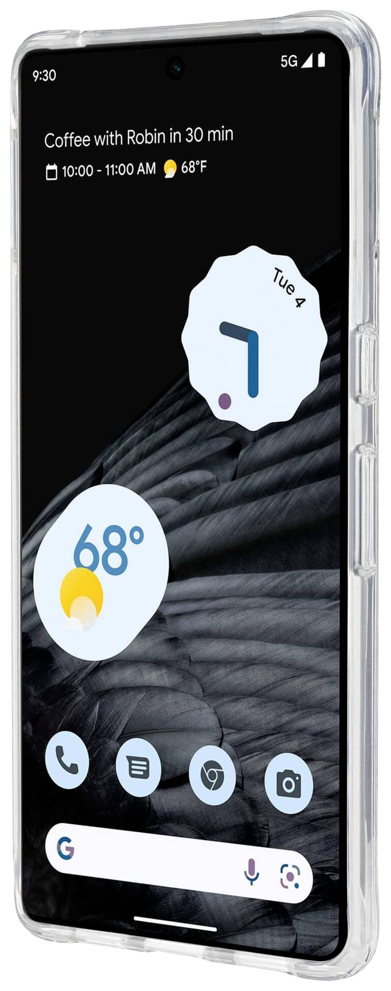 Case-Mate Twinkle Ombre Backcover Google Pixel 7 Pro Glitzereffekt, Transparent Induktives Laden