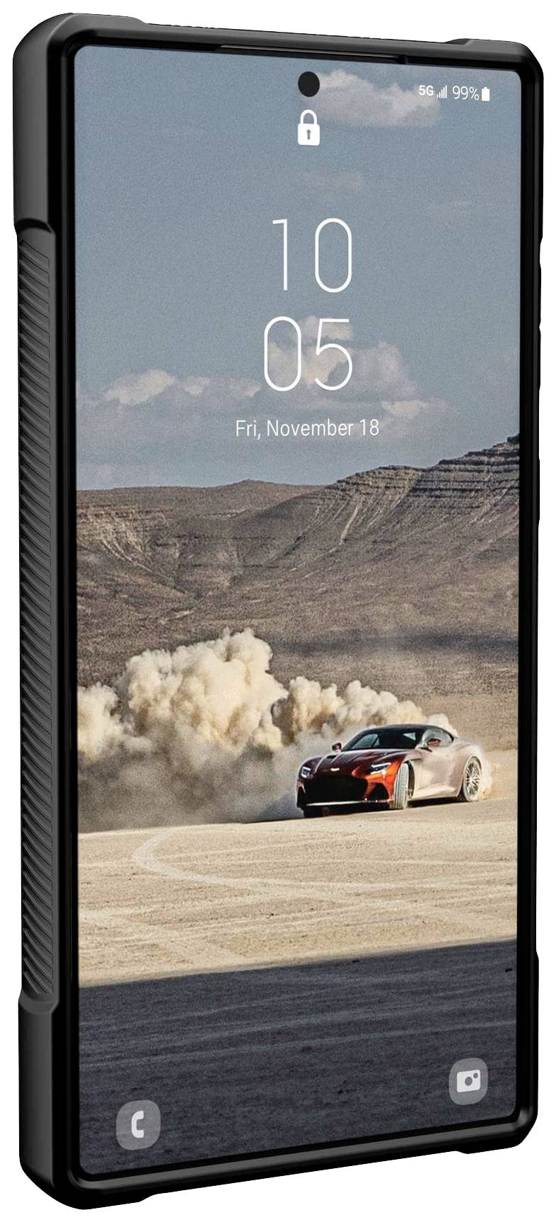 Urban Armor Gear Monarch Outdoorcase Samsung Galaxy S23 Ultra Schwarz