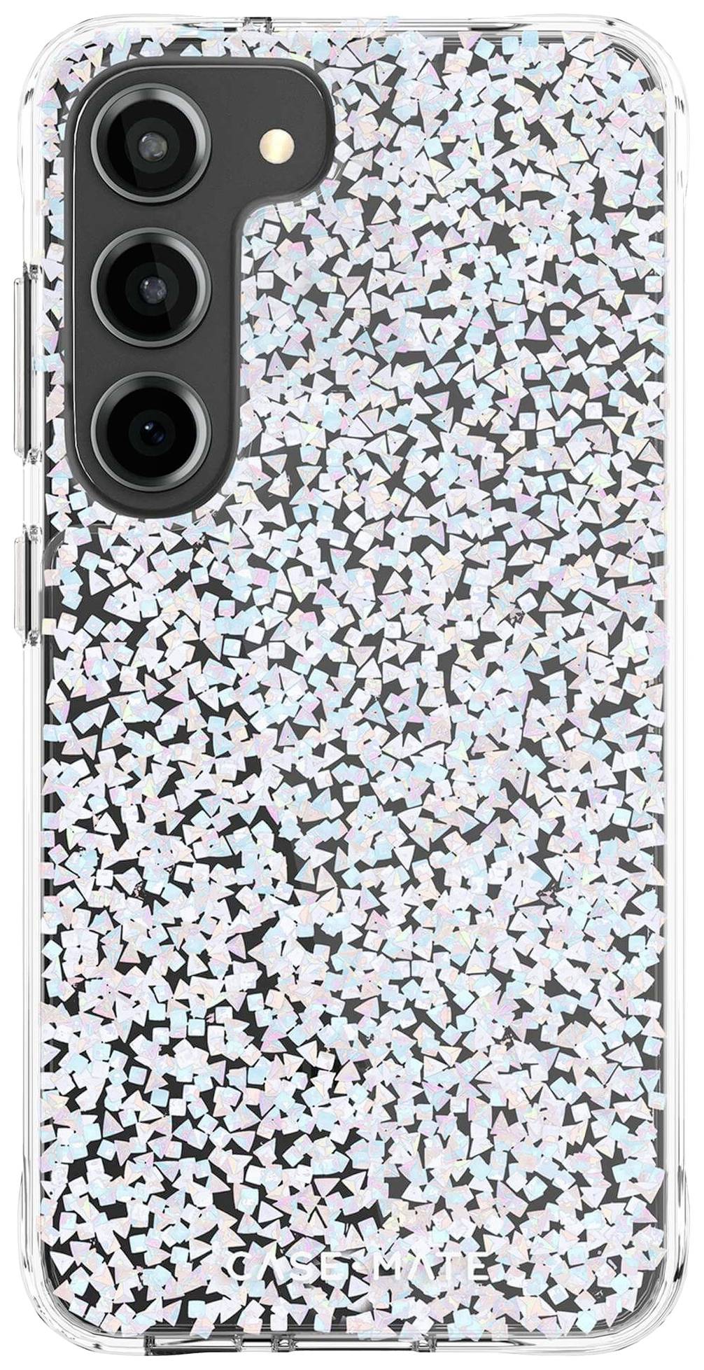 Case-Mate Twinkle Backcover Samsung Galaxy S23 Glitzereffekt Induktives Laden