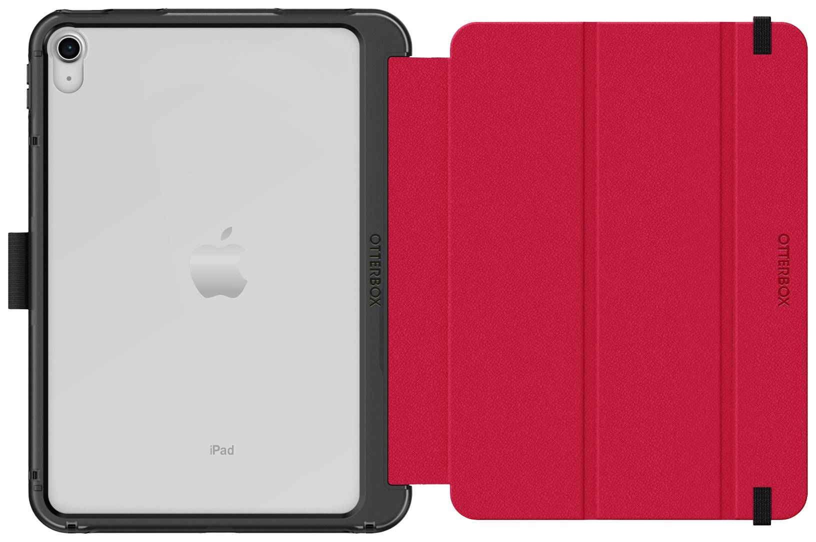 Otterbox Symmetry Tablet-Cover Apple iPad 10.9" (Gen.10, 2022), iPad 10.9" (A16, 2025) 27,7 cm (10,9") Book Cover Rot