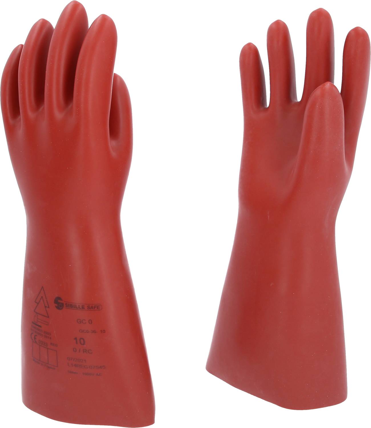 KS Tools 117.0069 Elektrikerhandschuh Größe (Handschuhe): 10 1 Paar