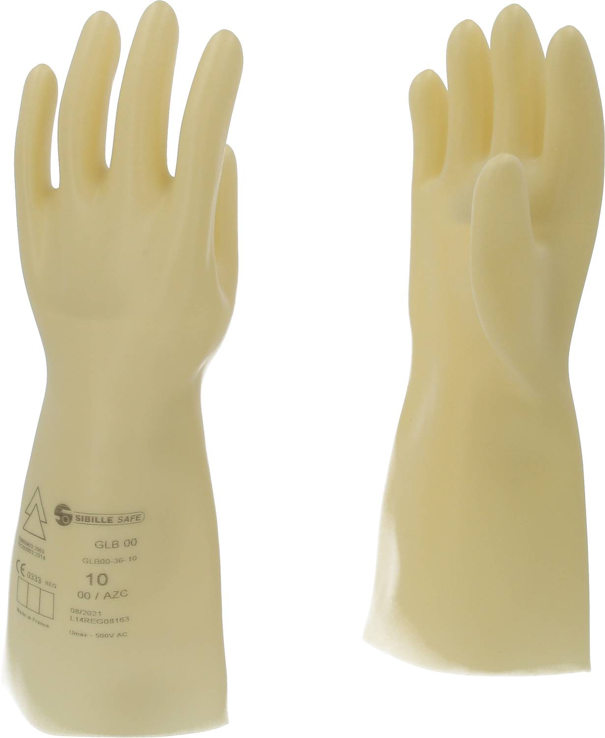 KS Tools 117.0048 Elektrikerhandschuh Größe (Handschuhe): 10 1 Paar