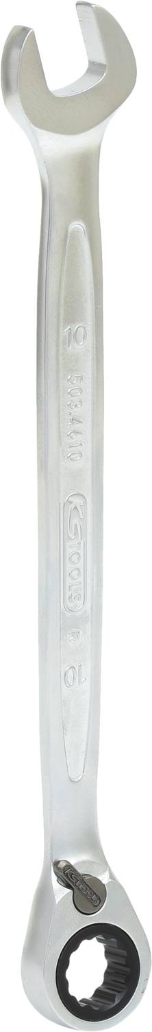 KS Tools 503.4610 Maul-Ringratschenschlüssel Schlüsselweite (Metrisch) 10 mm