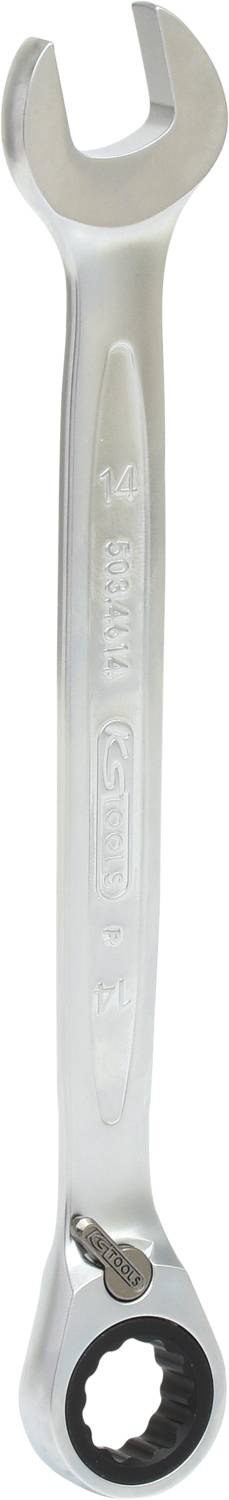KS Tools 503.4614 Maul-Ringratschenschlüssel Schlüsselweite (Metrisch) 14mm