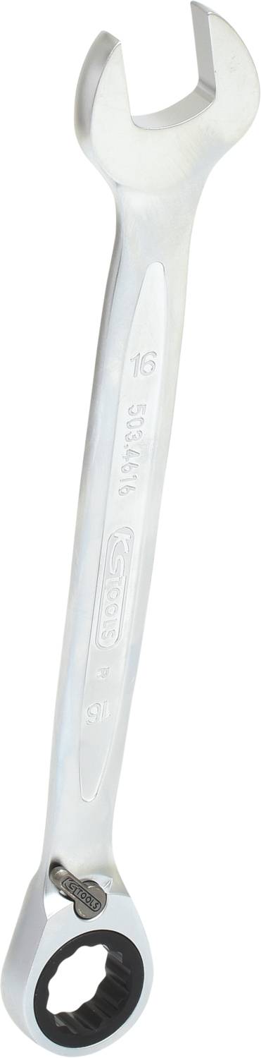 KS Tools 503.4616 Maul-Ringratschenschlüssel Schlüsselweite (Metrisch) 16mm