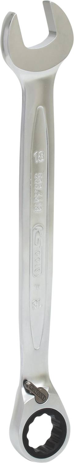 KS Tools 503.4618 Maul-Ringratschenschlüssel Schlüsselweite (Metrisch) 18mm