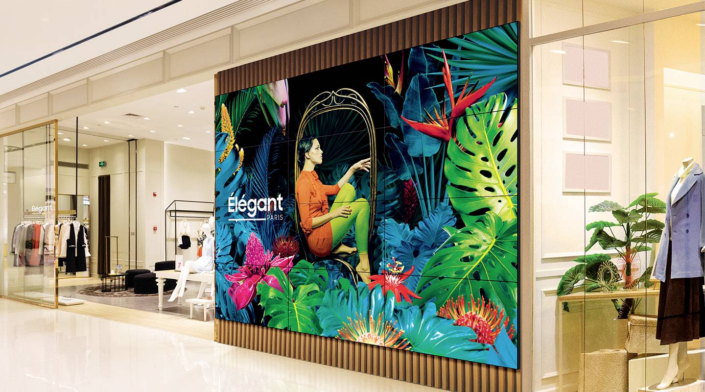 Samsung VH55B-E Large Format Display EEK: G (A - G) 138.7 cm (54.6 Zoll) 1920 x 1080 Pixel 24/7